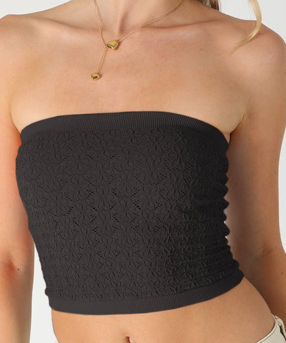 Amelia Floral Lace Tube Tob - MTT Collective