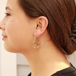 Amelia Wired Statement Hoop Earrings - MTT Collective