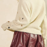 Amelie Sequin Heart Sweater - MTT Collective