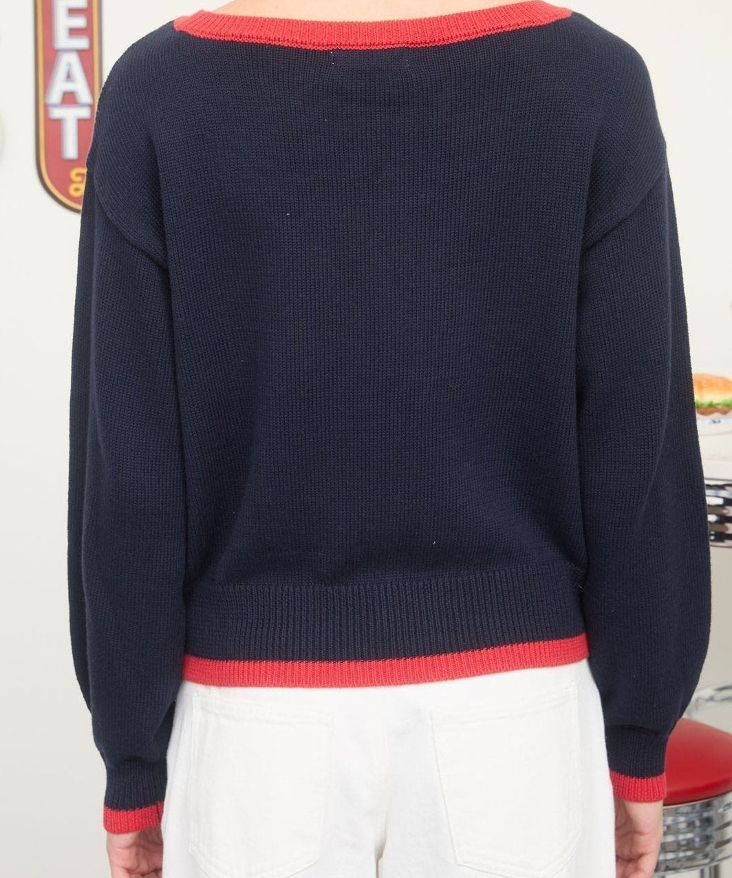 American Flag Knit Pullover Sweater - MTT Collective