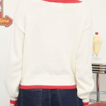 American Flag Knit Pullover Sweater - MTT Collective