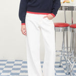 American Flag Knit Pullover Sweater - MTT Collective