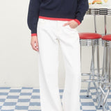 American Flag Knit Pullover Sweater - MTT Collective