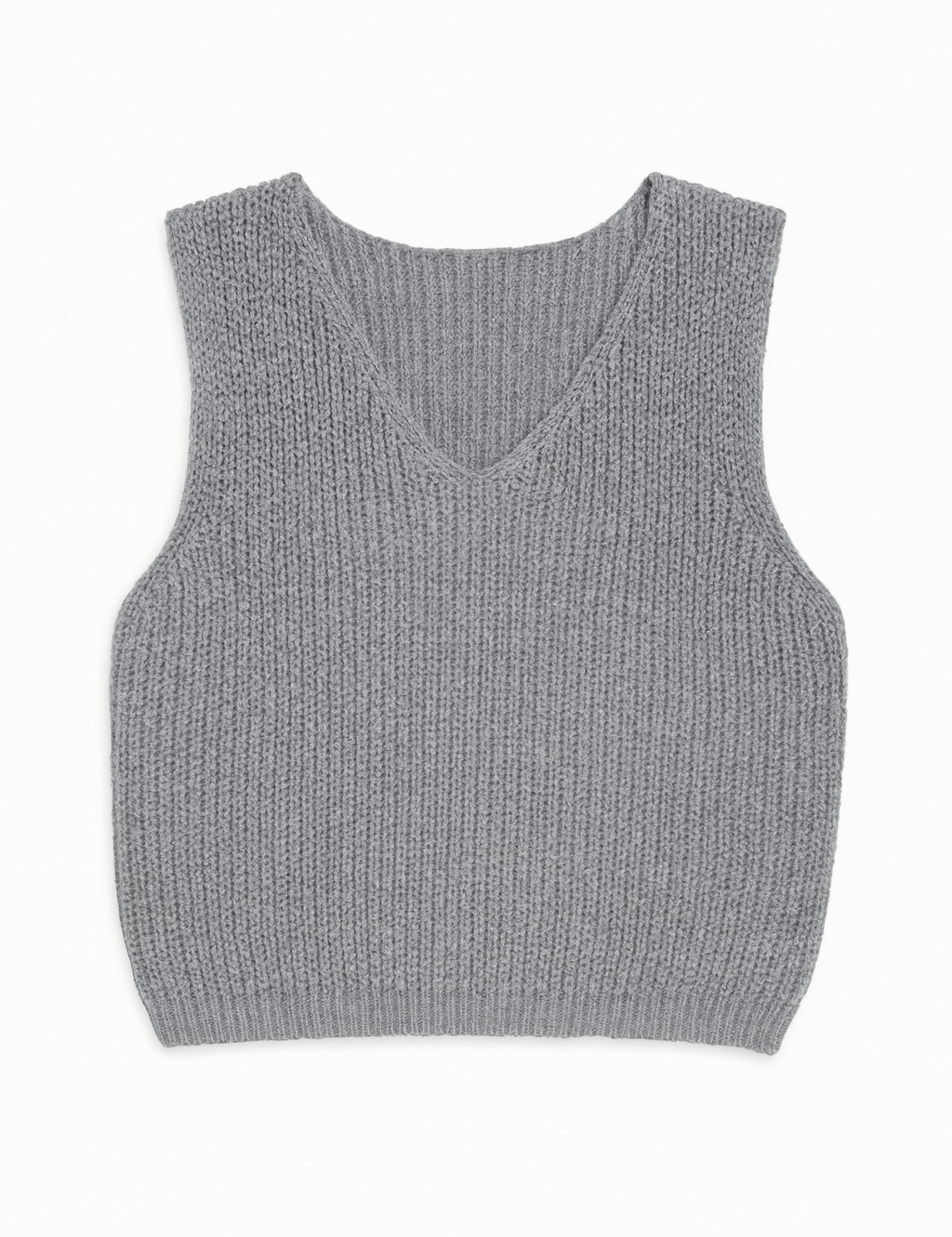 Amie Knit Sweater V - Neck Vest Top - MTT Collective