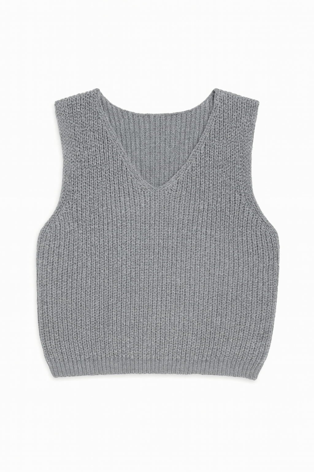Amie Knit Sweater V - Neck Vest Top - MTT Collective