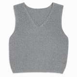 Amie Knit Sweater V - Neck Vest Top - MTT Collective