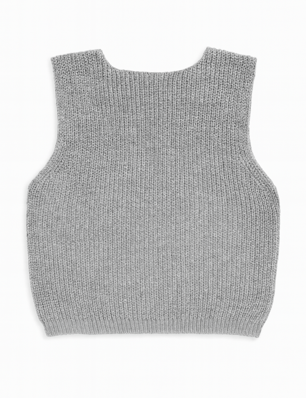 Amie Knit Sweater V - Neck Vest Top - MTT Collective