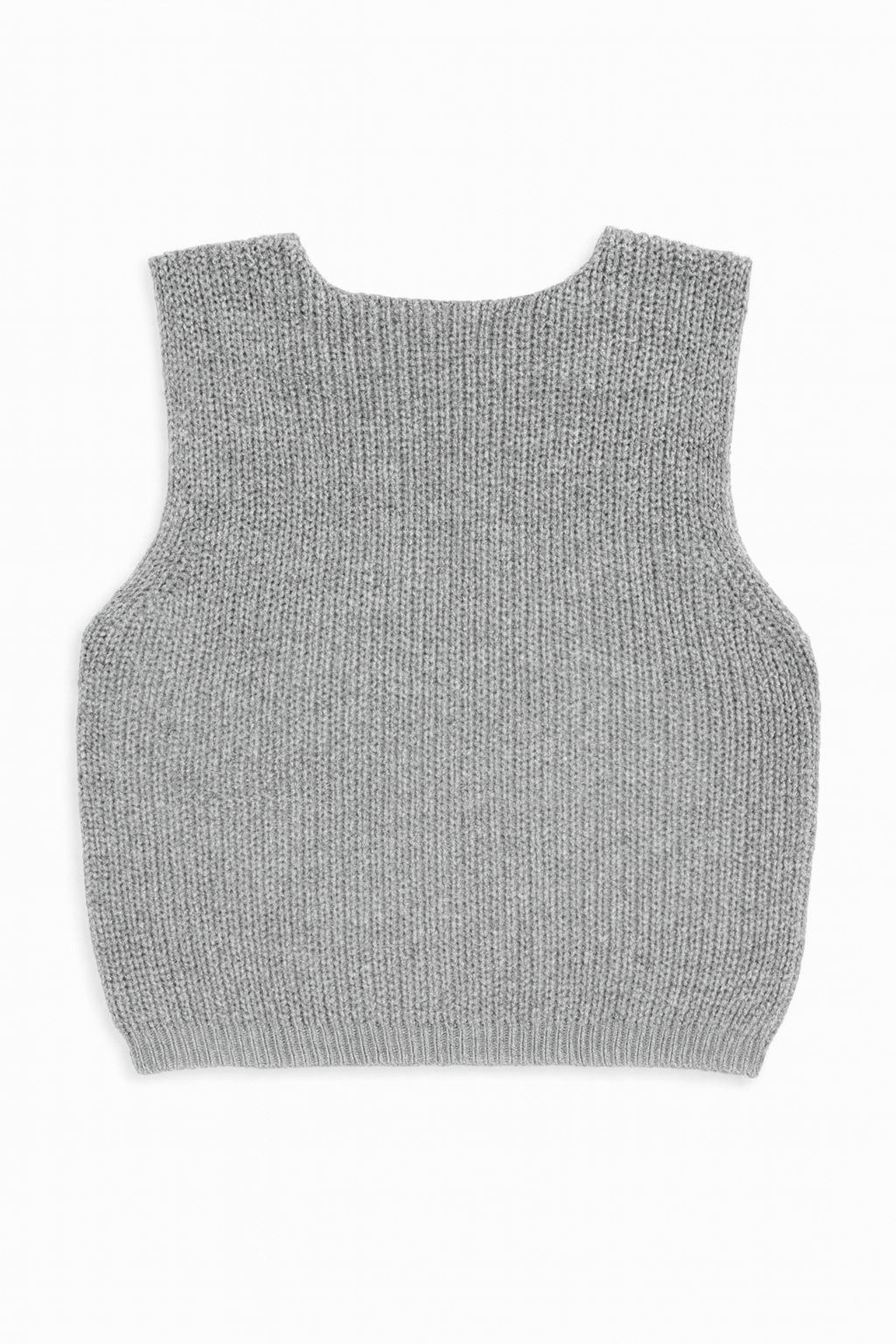 Amie Knit Sweater V - Neck Vest Top - MTT Collective