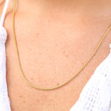 Amy Twisted Round Link Chain Necklace - MTT Collective