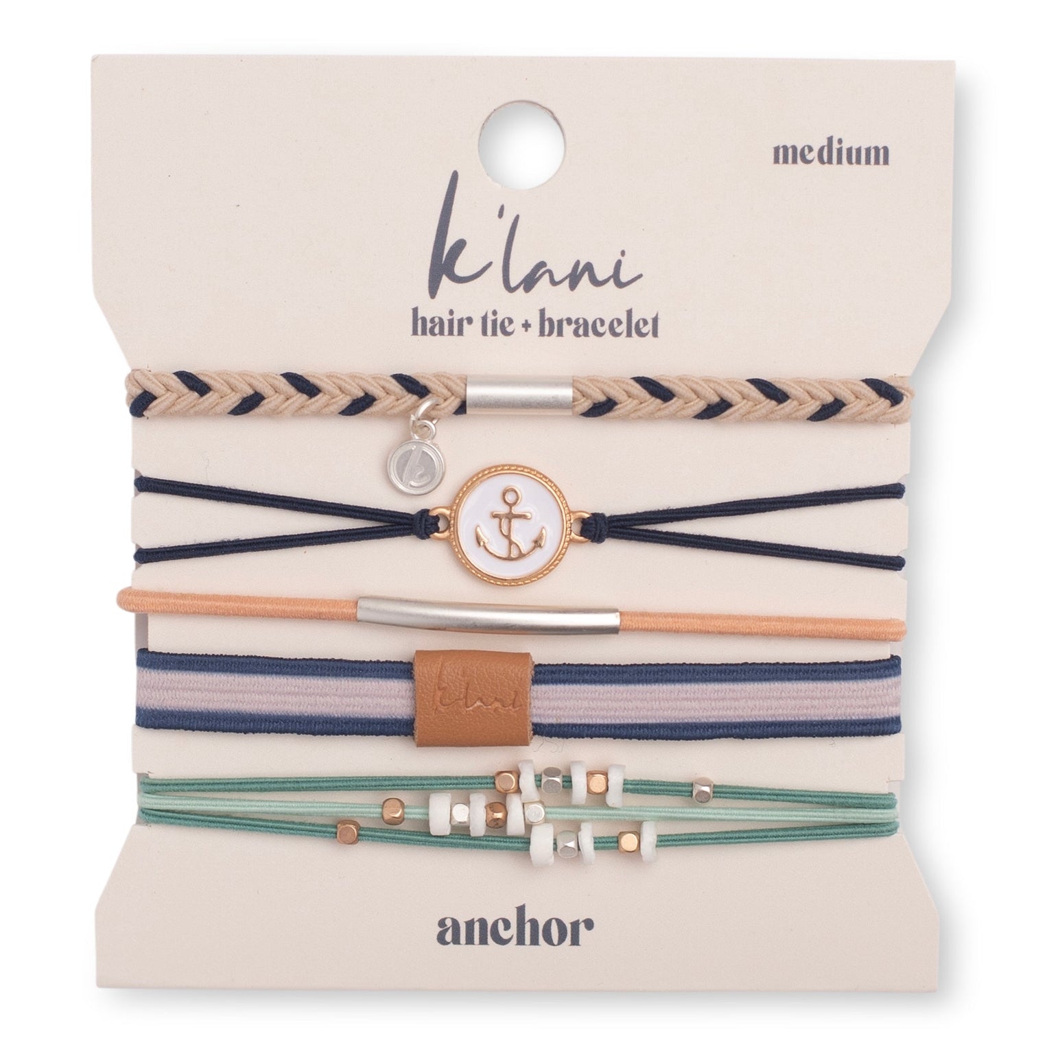 Anchor - Hair Tie Bracelet - MTT Collective