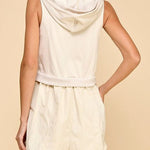 Andrea Hooded Romper - MTT Collective