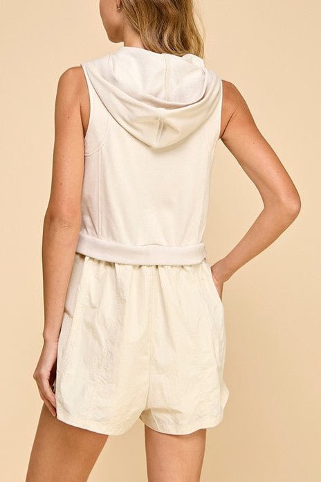 Andrea Hooded Romper - MTT Collective