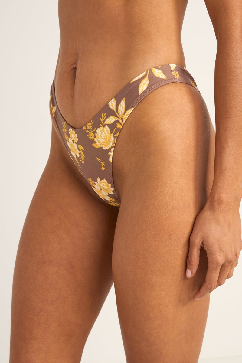 Anika Floral Hi Cut Bottoms - MTT Collective