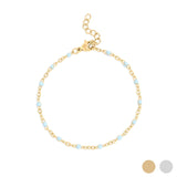 Aniya Turquoise Chain Bracelet - MTT Collective
