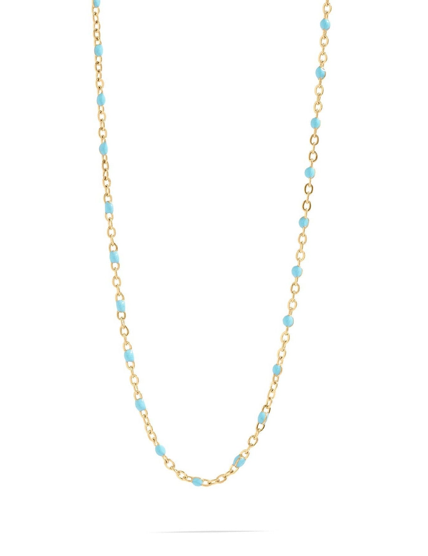 Aniya Turquoise Chain Necklace - MTT Collective