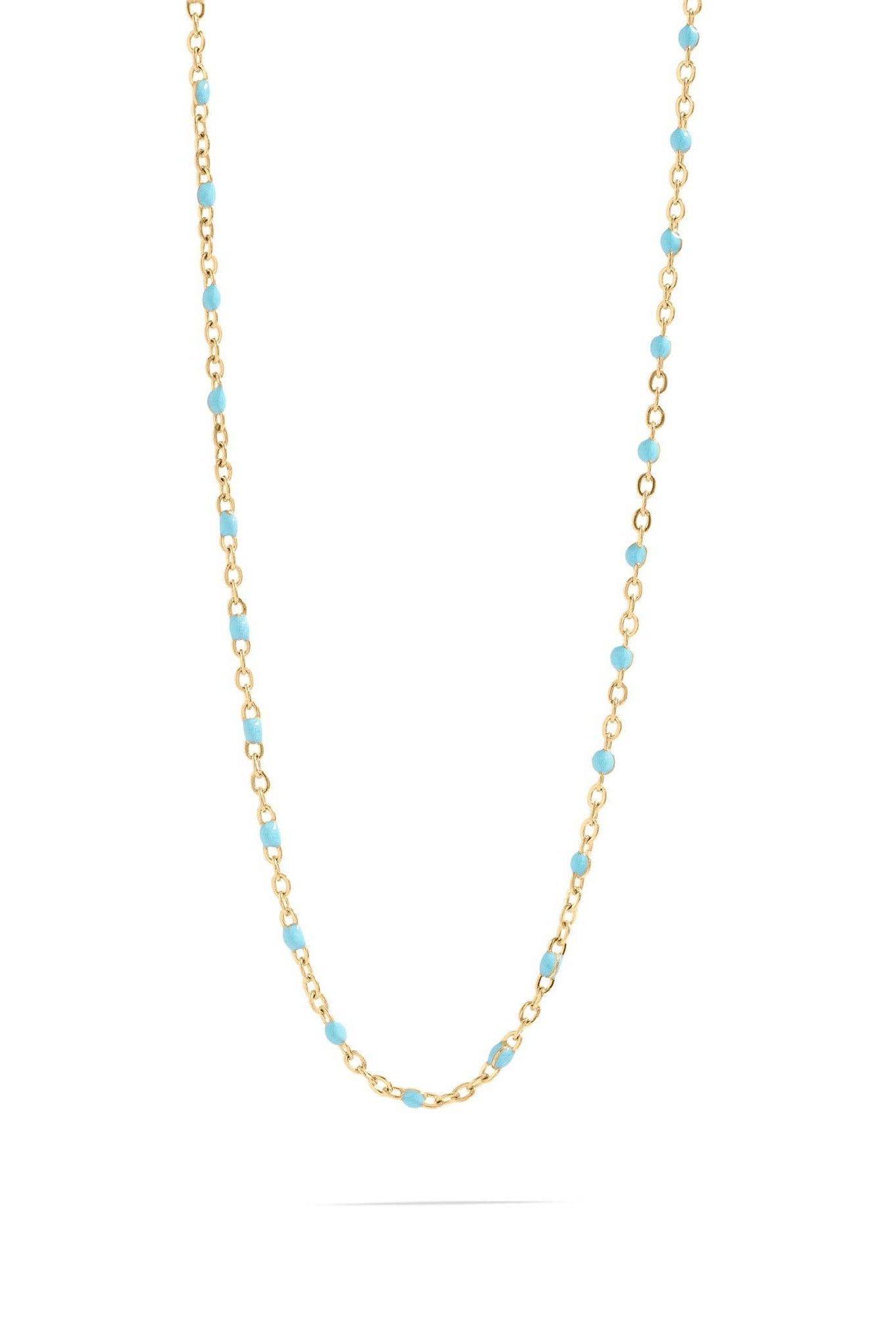 Aniya Turquoise Chain Necklace - MTT Collective