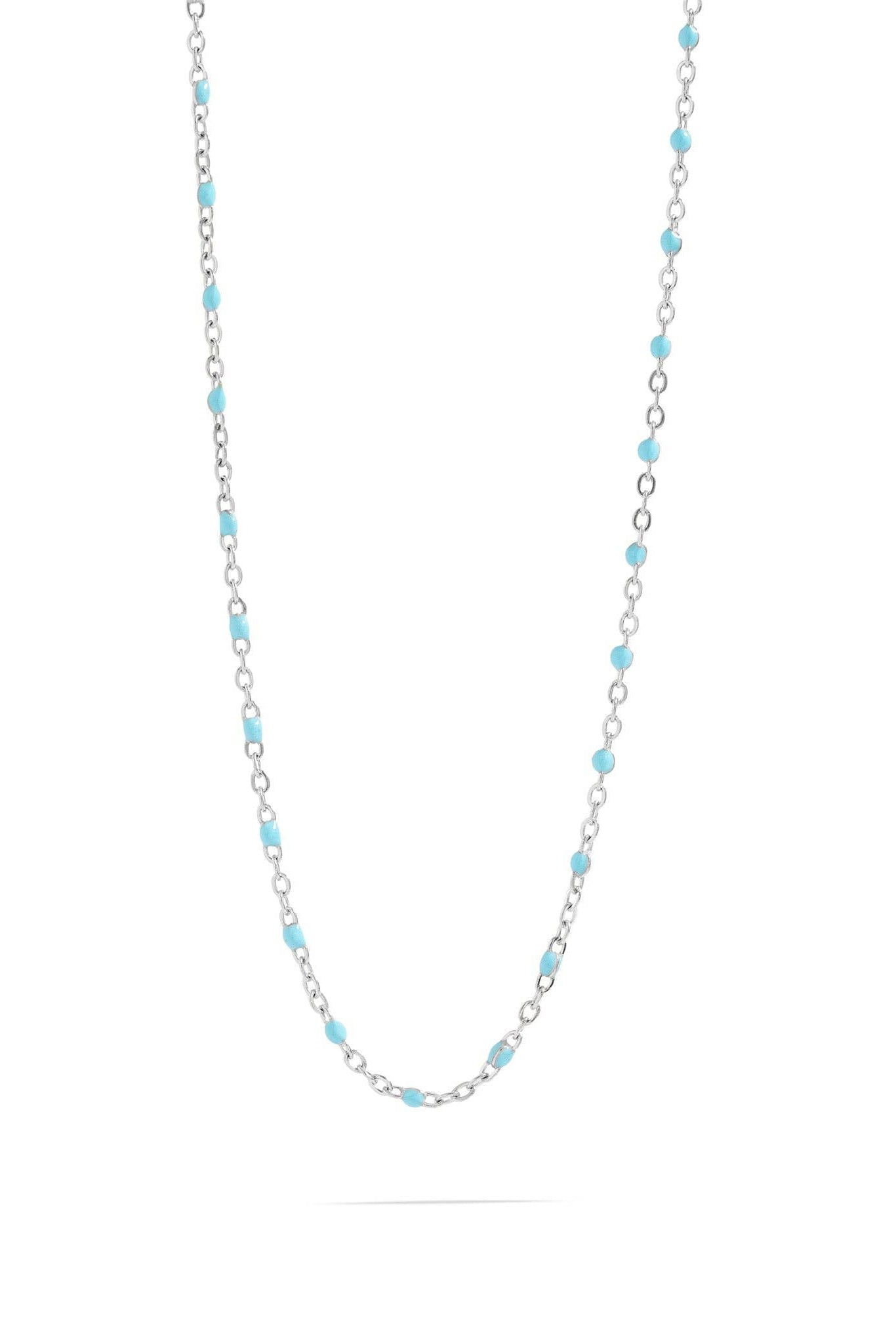 Aniya Turquoise Chain Necklace - MTT Collective