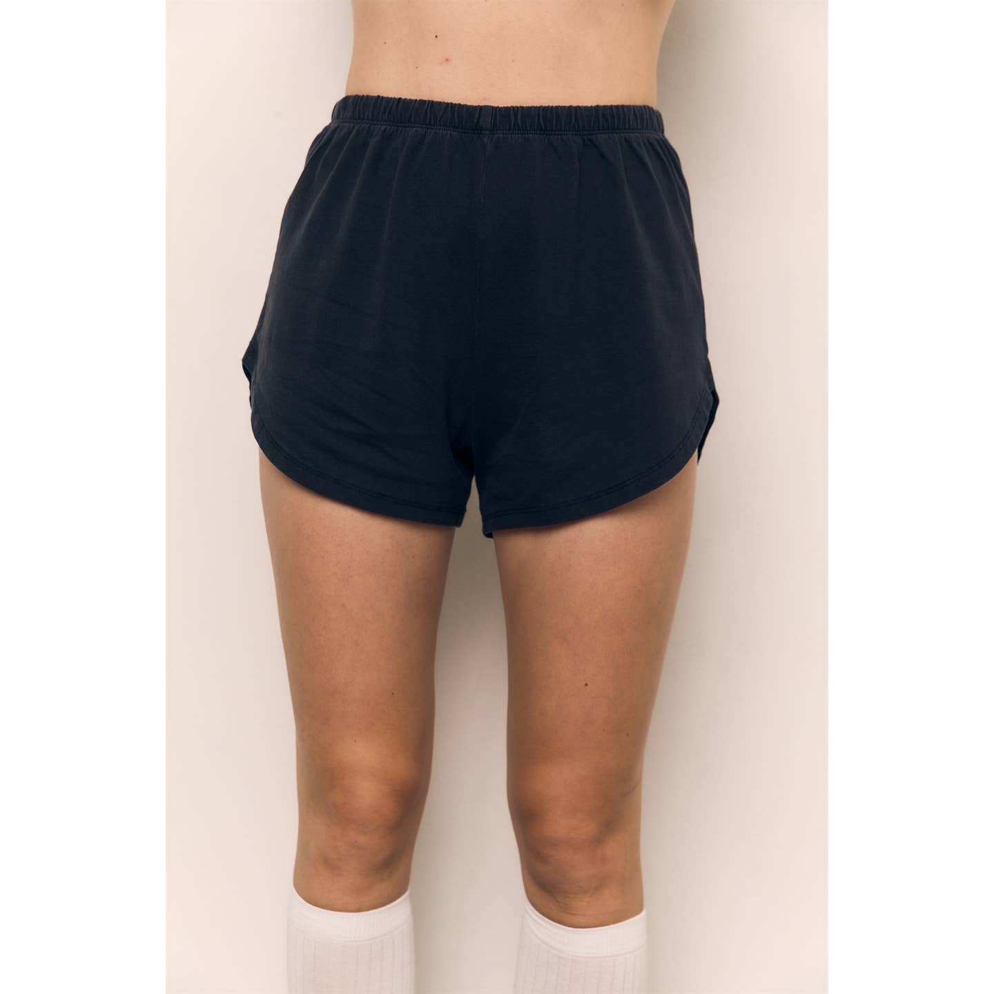 Annie High Waist Jersey Dolphin Short - MTT Collective