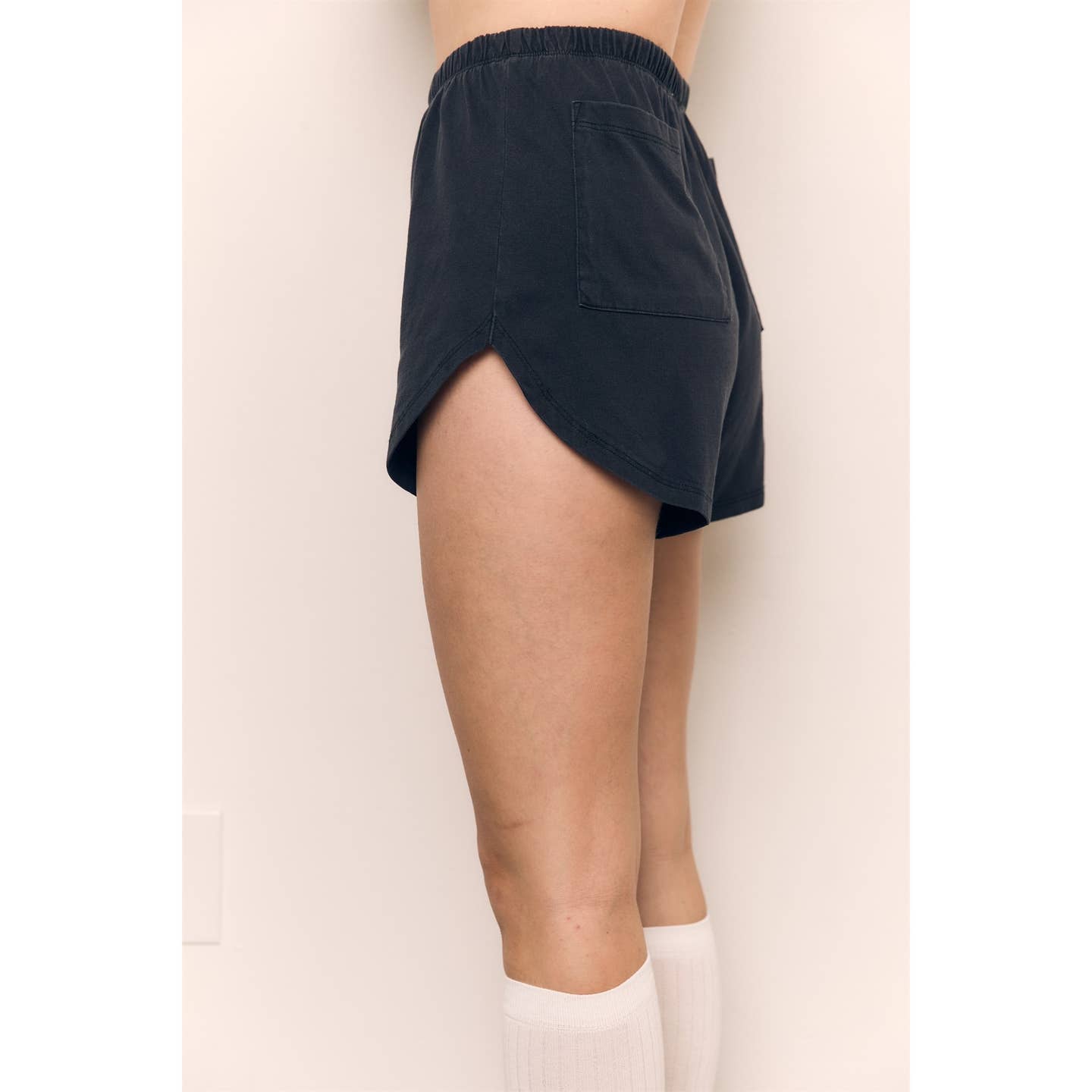 Annie High Waist Jersey Dolphin Short - MTT Collective