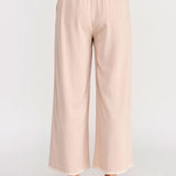 Embroidered Soft Linen Pant