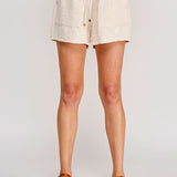 Breezy Jacquard Tie Shorts