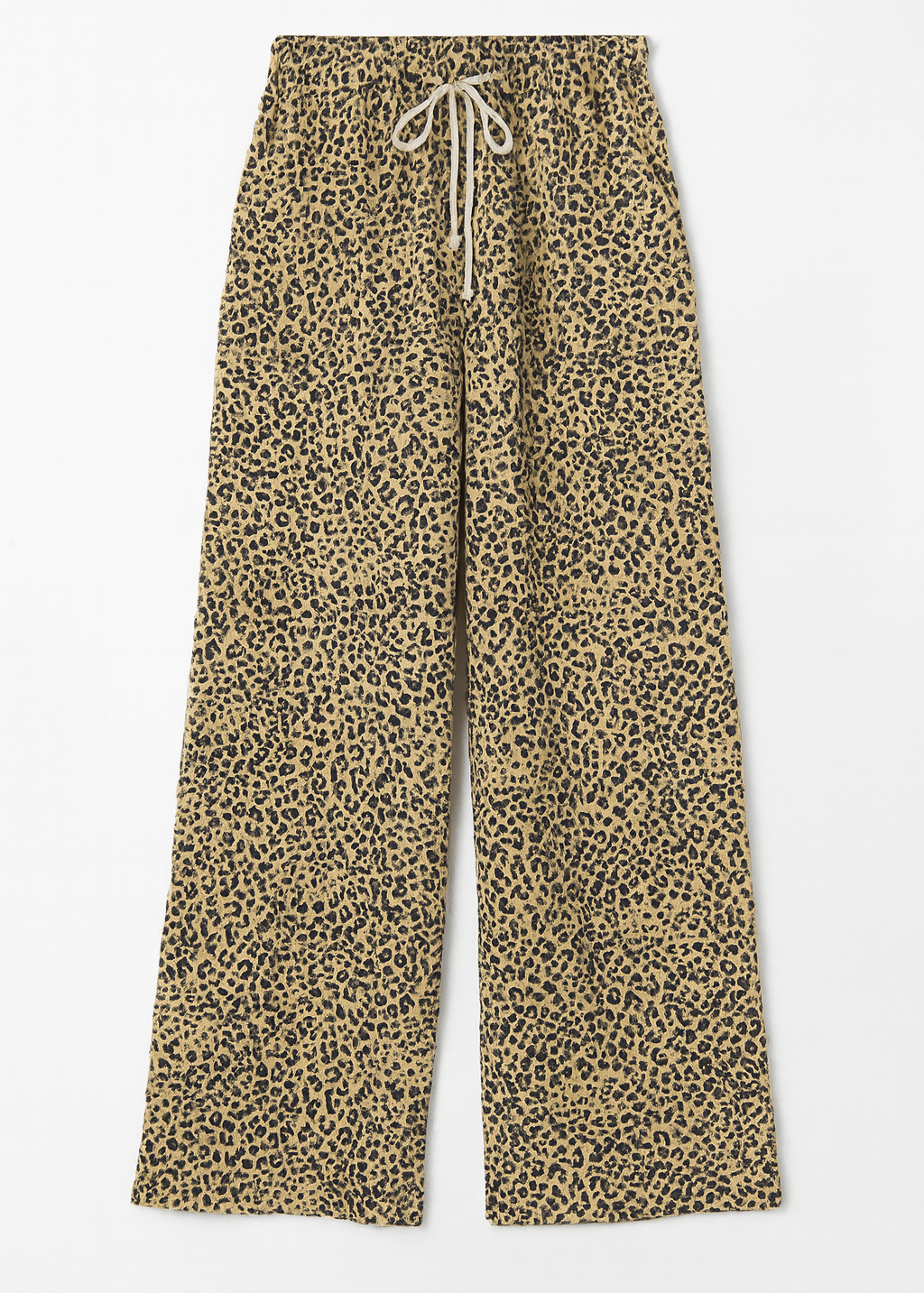 Arden Wide - Leg Leopard Print Trousers - MTT Collective
