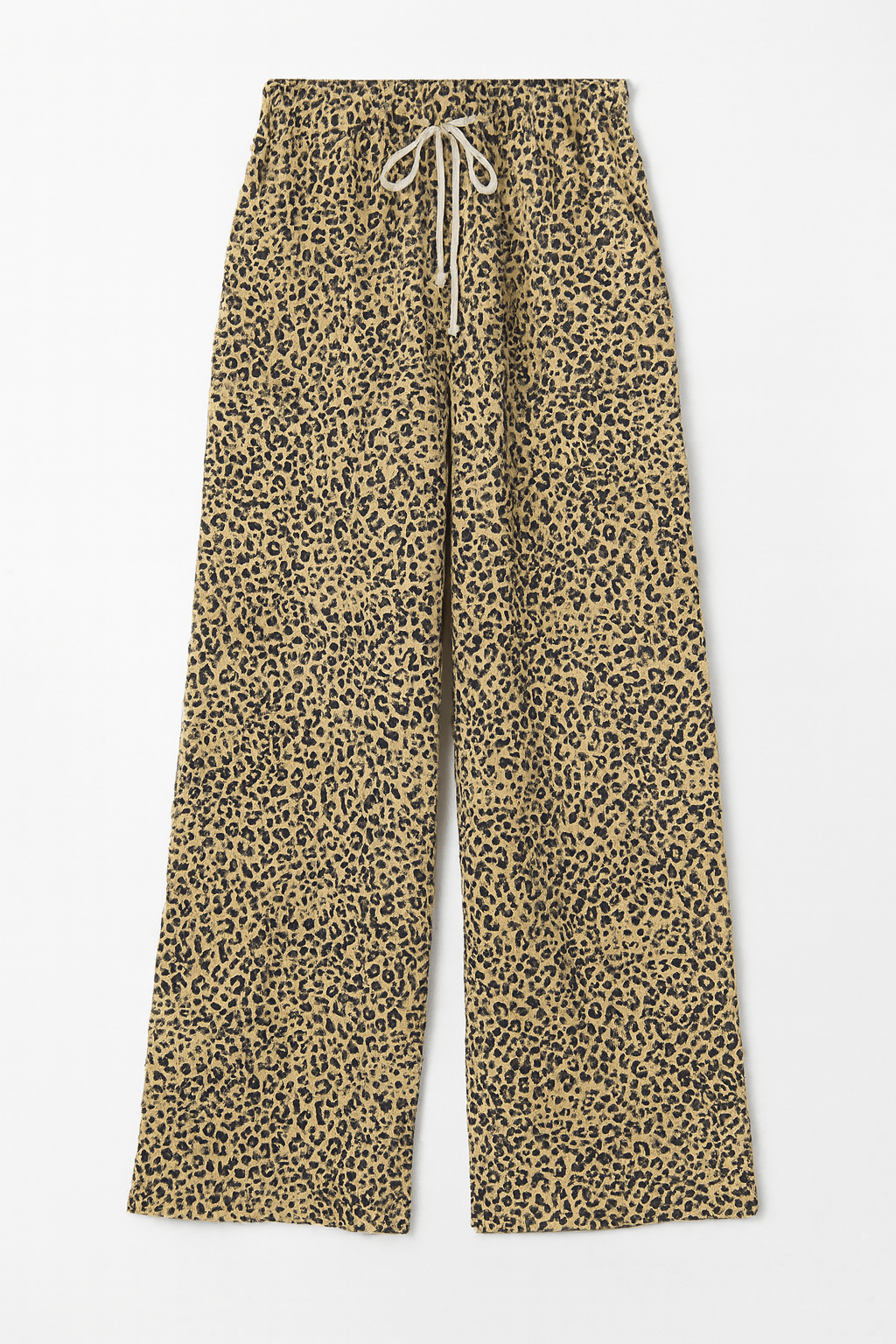 Arden Wide - Leg Leopard Print Trousers - MTT Collective