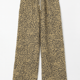 Arden Wide - Leg Leopard Print Trousers - MTT Collective