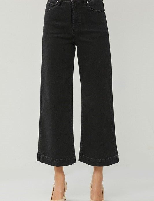 Arlington High - Rise Wide Leg Jeans - MTT Collective