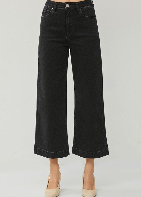 Arlington High - Rise Wide Leg Jeans - MTT Collective