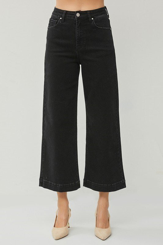 Arlington High - Rise Wide Leg Jeans - MTT Collective