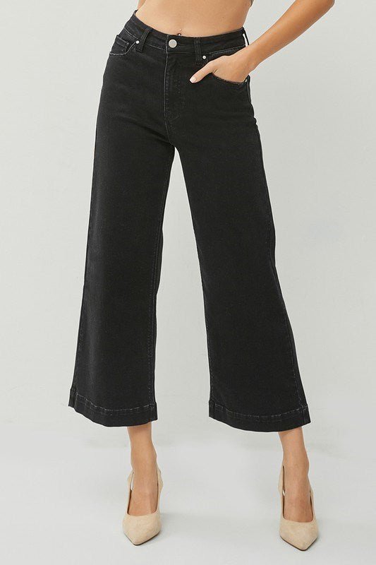 Arlington High - Rise Wide Leg Jeans - MTT Collective