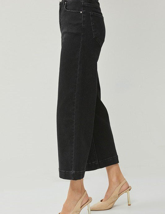 Arlington High - Rise Wide Leg Jeans - MTT Collective