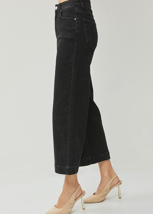 Arlington High - Rise Wide Leg Jeans - MTT Collective