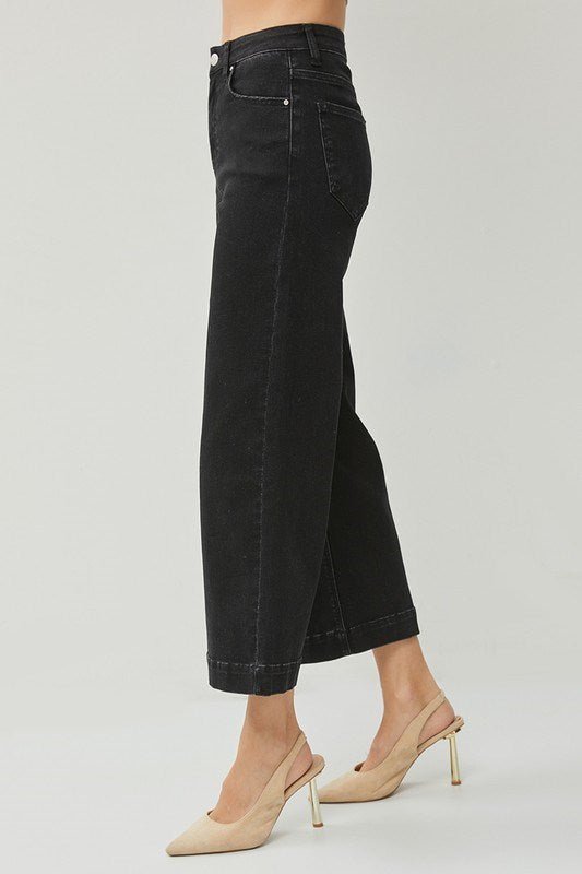 Arlington High - Rise Wide Leg Jeans - MTT Collective