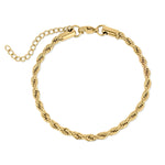 Ashley Rope Chain Anklet - MTT Collective