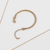 Ashley Rope Chain Anklet - MTT Collective