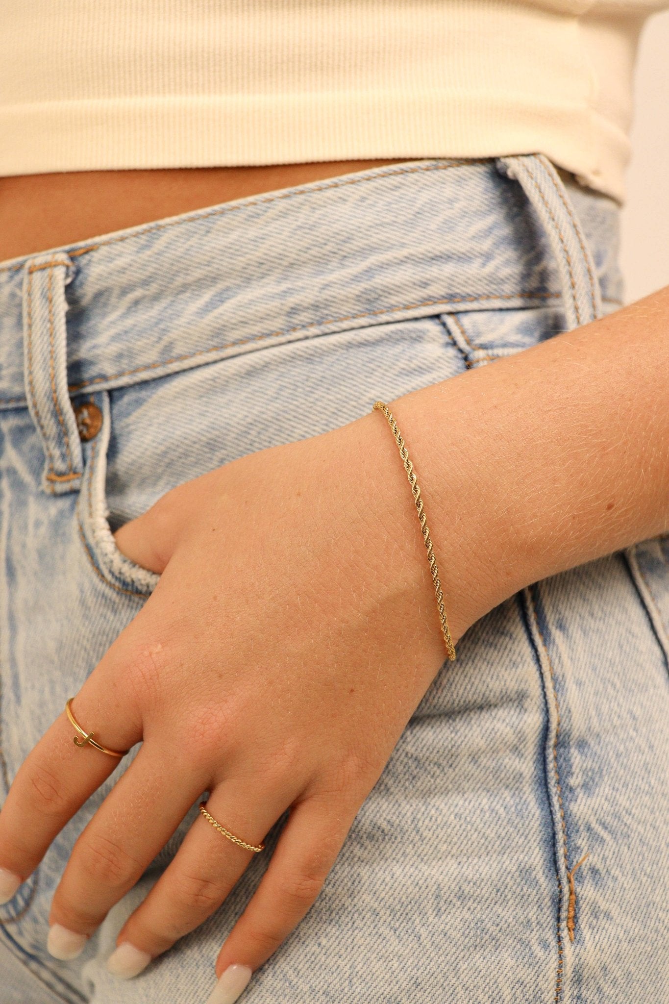 Ashley Rope Chain Bracelet - MTT Collective
