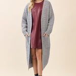 Aspen Waffle Knit Cardigan - MTT Collective