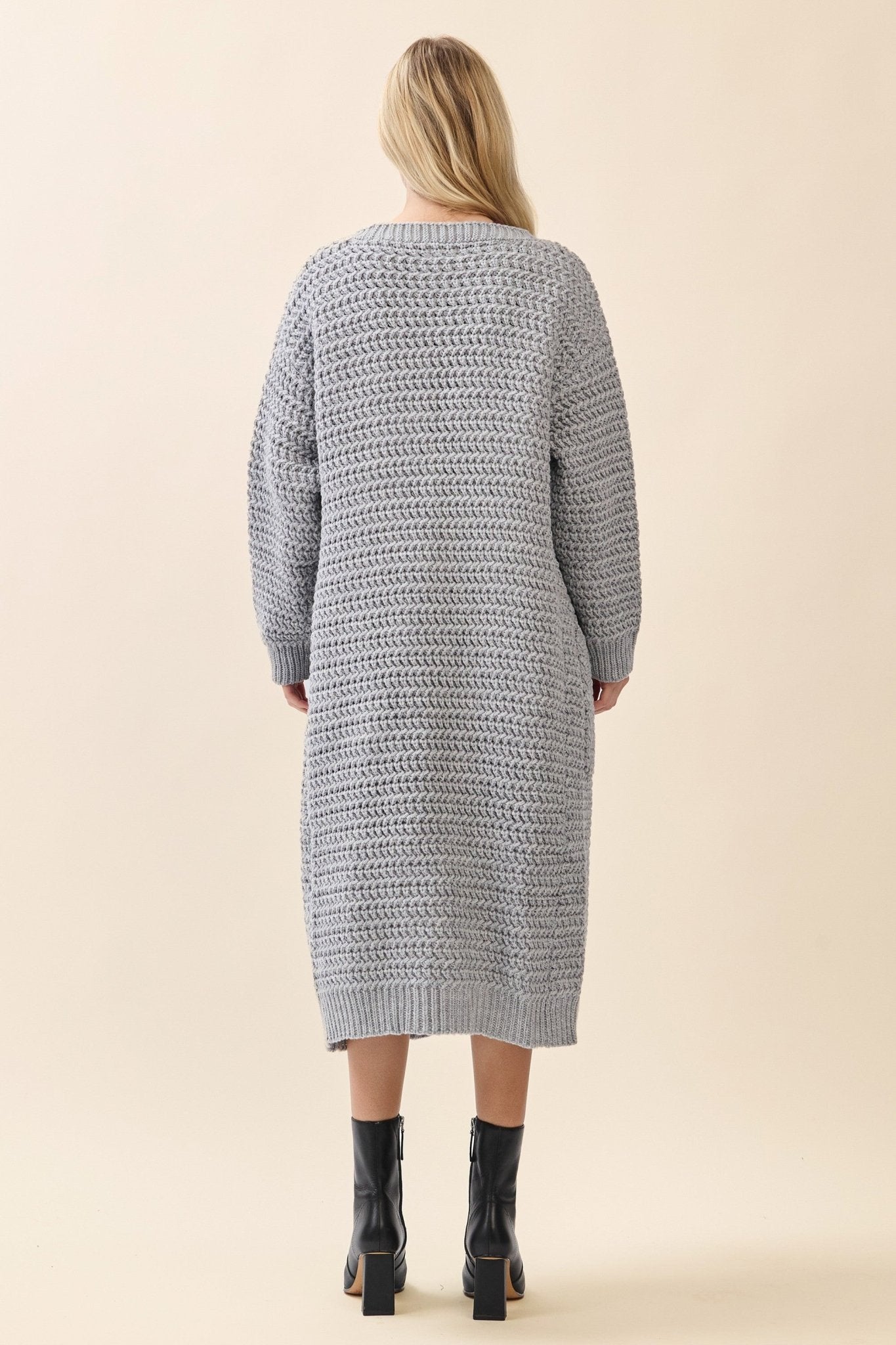 Aspen Waffle Knit Cardigan - MTT Collective