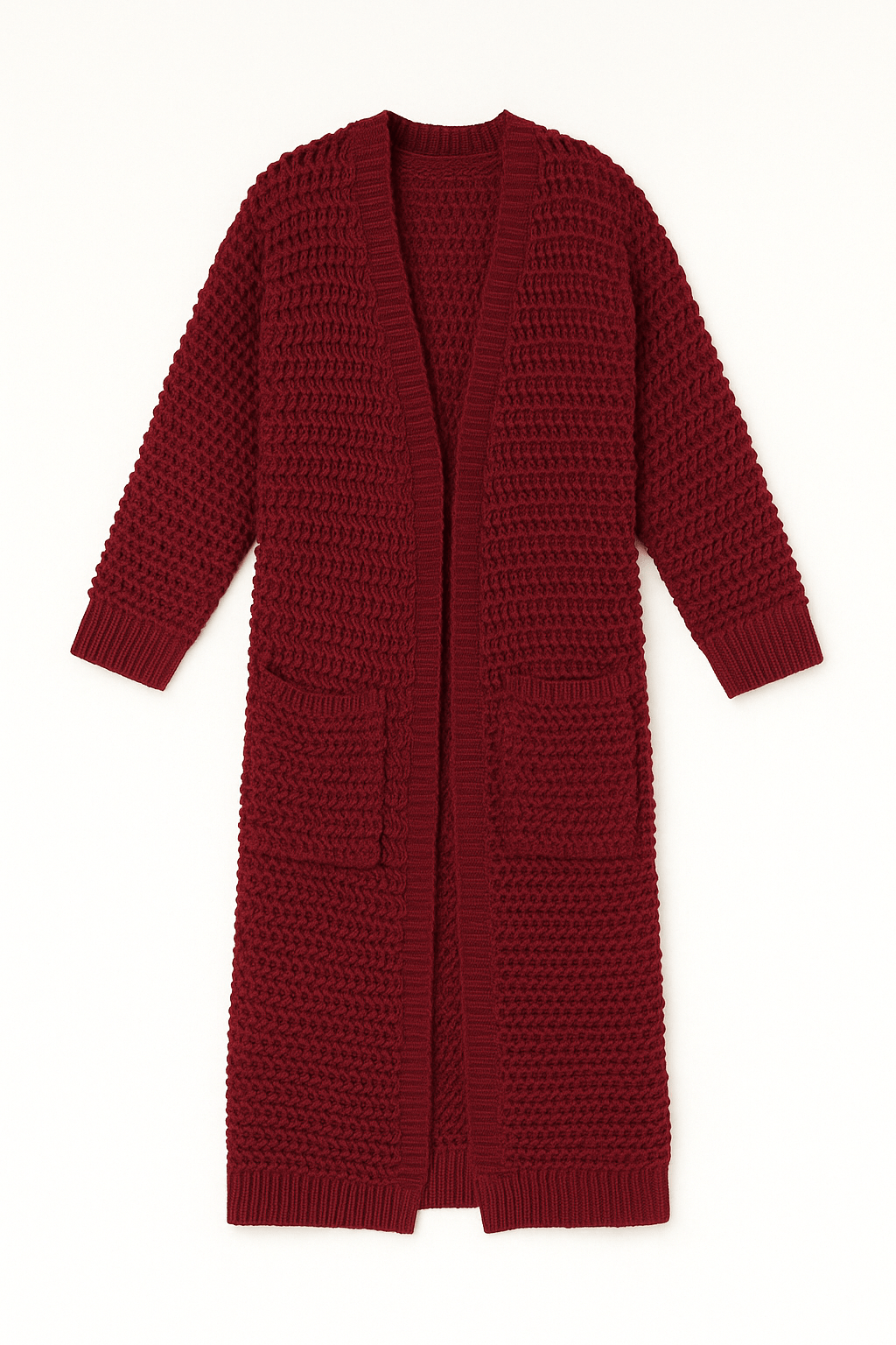 Aspen Waffle Knit Cardigan - MTT Collective