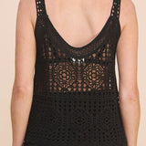 Saylor Crochet Knit Tank