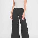 Aubrey Rib - Knit Peplum Tank - MTT Collective