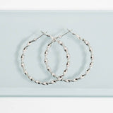 Aubrey Twist Hoop Earrings - MTT Collective