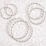 Aubrey Twist Hoop Earrings - MTT Collective
