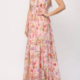 Aurelia Tie Back Maxi Dress - MTT Collective