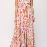 Aurelia Tie Back Maxi Dress - MTT Collective