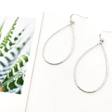 Ava Hammered Drop Earrings - MTT Collective