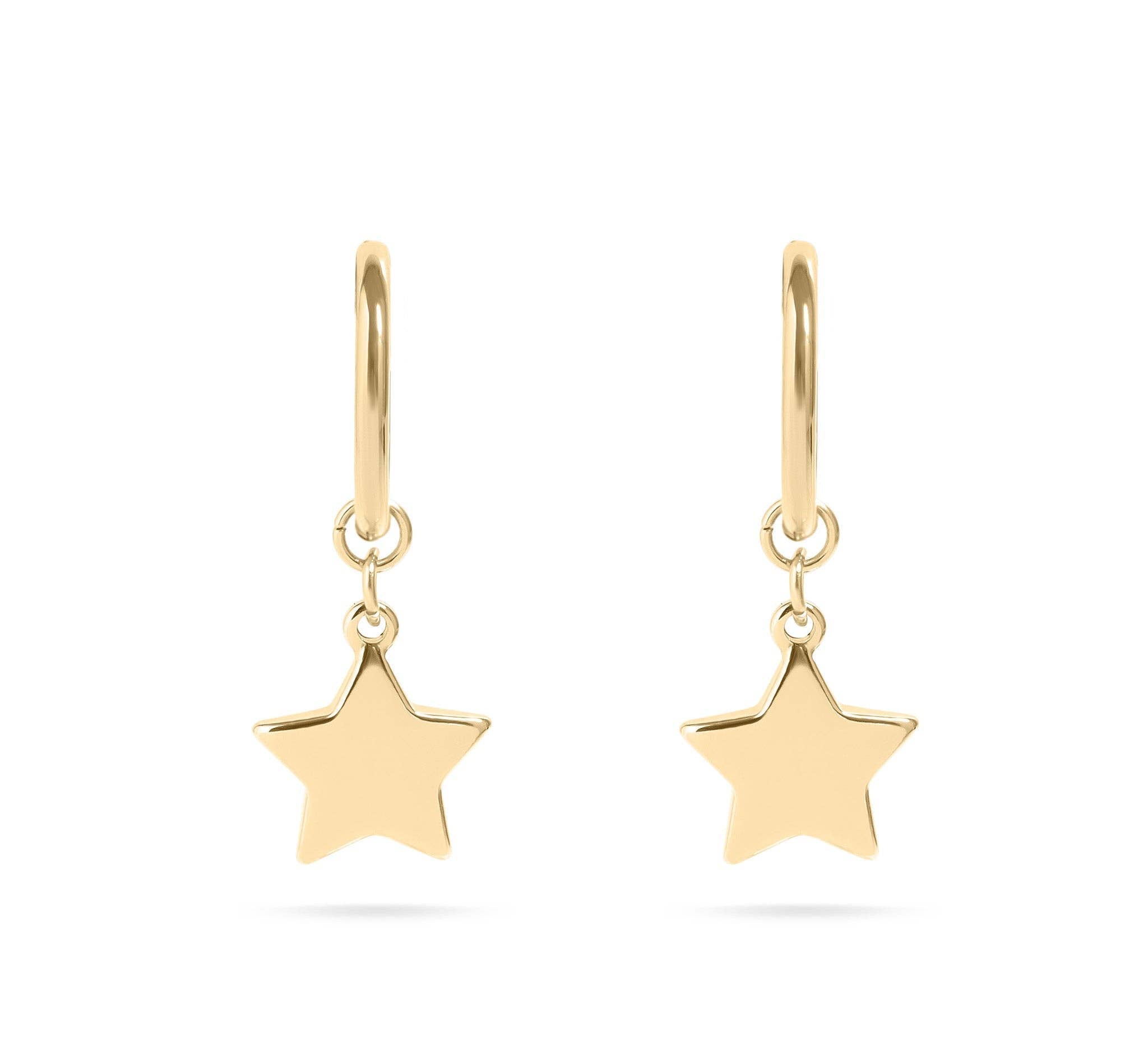 MTT Jewelry - Jewelry - Earrings - Everly Star Huggie Earrings - MTT Collective