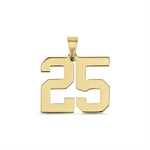 MTT Jewelry - Jewelry - Charms - Sport Number Pendant - MTT Collective